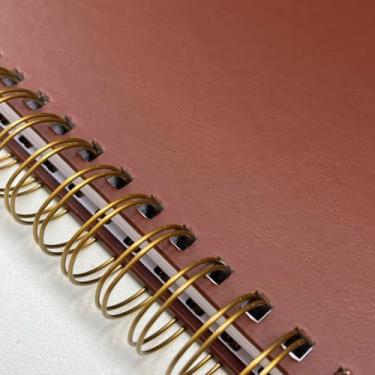 Imagem de Álbum de Fotos Scrapbook Grande 23x25cm e A5-30 Folhas Brancas 240g para Projetos Criativos e Preservação de Momentos Especiais (GG (23x25cm),Cappuccino (marrom))