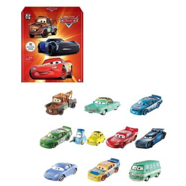 Imagem de Conjunto de carros de brinquedo Mattel Disney Pixar Cars Die-Cast Mini Racers