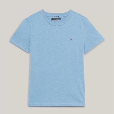 Imagem de Camiseta infantil Logótipo Azul Estonado Tommy Hilfiger-Masculino