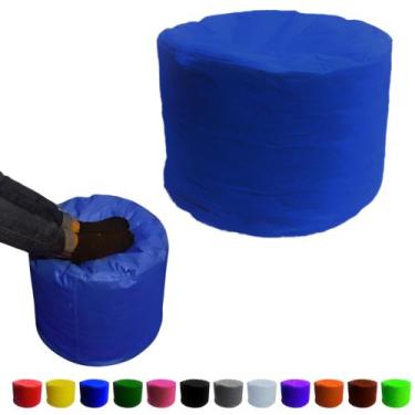 Imagem de Puff Apoio De Pés Peseira Descanso Ergonômico Com Enchimento - Mercadã