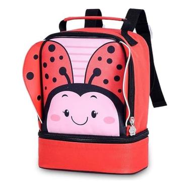 Imagem de Lancheira Térmica Dupla Infantil Joaninha 9'' - Clio