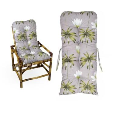 Imagem de Almofada Moderna 95x45cm - Confortável e Decorativa para Cadeiras, Poltronas, Sofás e Pallets, Alta Durabilidade, Apoio Lumbar Versátil (Tupila)