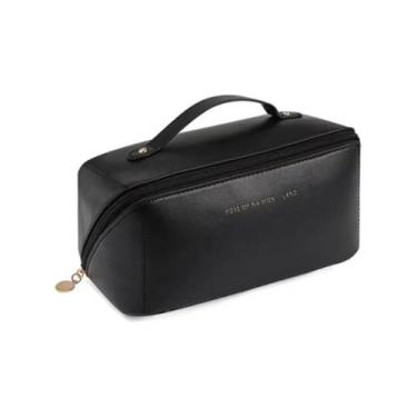 Imagem de Necessaire Bolsa Frasqueira Organizadora Maquiagens Cosmeticos Com Div