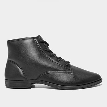 Imagem de Bota Coturno Moleca Salto Baixo Feminina-Feminino