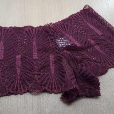 Imagem de Caleçon Renda Poliamida - Supera Fitness & Lingerie, Vinho, G