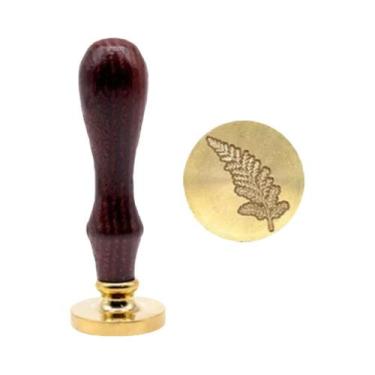 Imagem de Carimbo De Cera Metálico Retrô Antigo Para Selagem De Convites De Casa