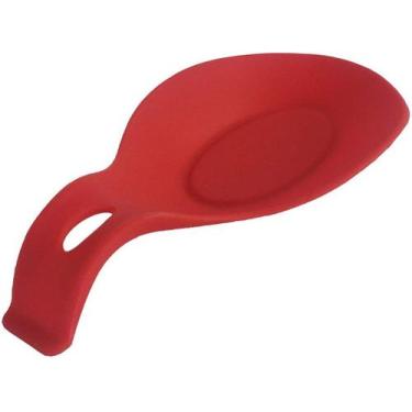 Imagem de Descanso utensilios silicone uny home vermelho - UNYHOME