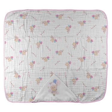 Imagem de Toalhão Soft Mais 3 Camadas de Fraldas 85cm x 1,05m Baby Joy