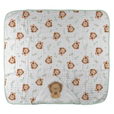 Imagem de Toalhão Soft Mais 3 Camadas de Fraldas 85cm x 1,05m Baby Joy