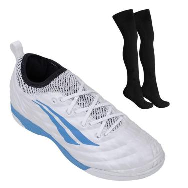 Imagem de Kit Chuteira Futsal Penalty Brasil 70 Locker XXI-Masculino