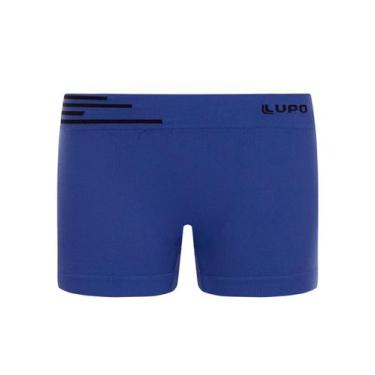 Imagem de Cueca Boxer Infantil Lupo 00132-002 Microfibra T. P/GG, P, 2920, Azul 