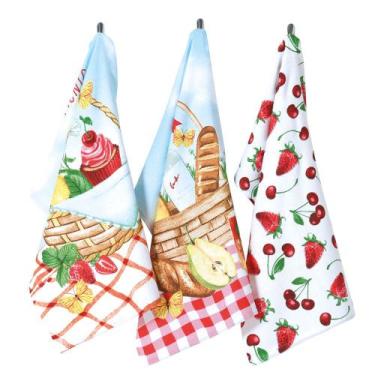 Imagem de Pano de Prato Döhler Picnic 100% Algodão