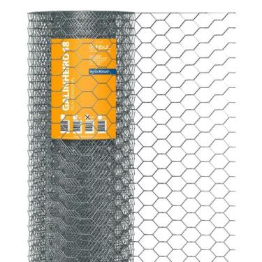 Imagem de Tela para Galinheiro fio 18 (1,24mm) malha (5cm) - Rolo 50m - Insul