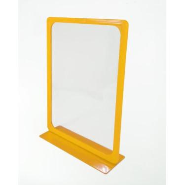 Imagem de Display Expositor Cardápio A4 Vertical Para Balcão Ou Mesa - Visual Su