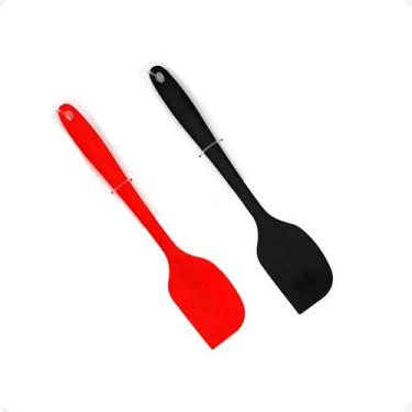Imagem de Espátula De Silicone E Nylon Cores Sortidas Keita 28Cm