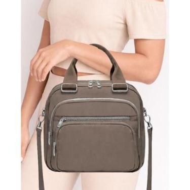 Imagem de Bolsa Feminina Grande Estilo Mochila para Passeio e Trabalho-Feminino