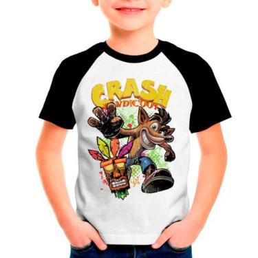 Imagem de Camiseta CRASH BANDICOOT Games Jogos Moda Infantil Roupa Criança 03, M
