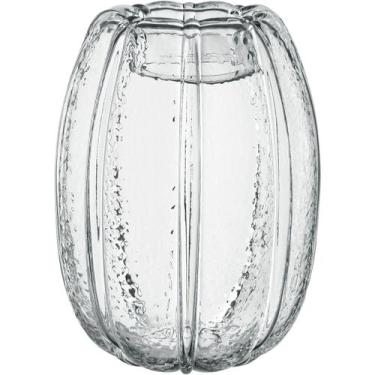 Imagem de VASO DECORATIVO HOME&CO VIDRO 30x23x23cm TRANSPARENTE