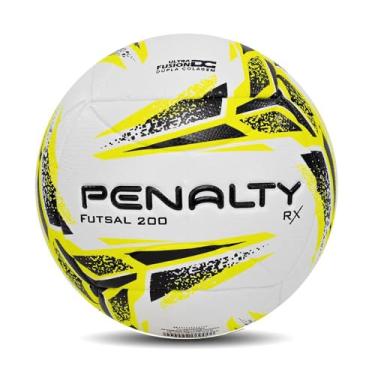 Imagem de Bola de Futsal Penalty RX 200 XXIII Branca, Amarela e Preta CBFS