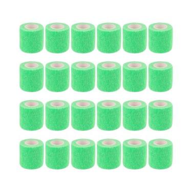 Imagem de Bandagem Autoadesiva Respirável, 24 Rolos De Fita Elástica Coesiva Par