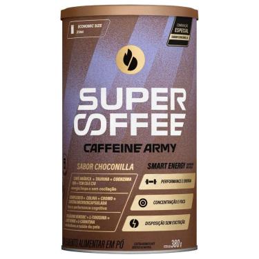 Imagem de Cappuccino Gourmet SuperCoffee Choconilla 380g Caffeine Army-Unissex
