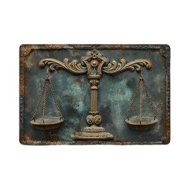 Imagem de Placa Decorativa De Metal Retrô Para Parede: Arte Visual Para Bares, C