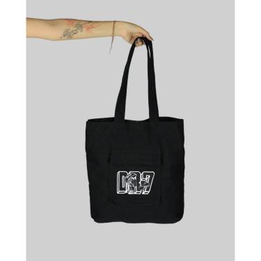 Imagem de Bolsa DR7 Street Ecobag The Penny - Preta-Unissex