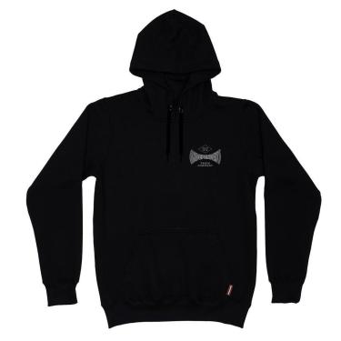 Imagem de Moletom Independent Canguru Established 78 - Preto-Masculino