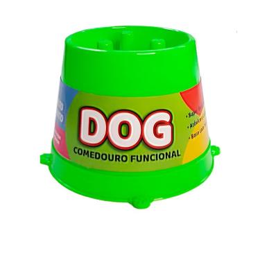 Imagem de Comedouro Alto Funcional Lento Plástico Anti-formiga verde