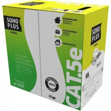 Imagem de Cabo Rede Cat.5e Furukawa Cmx 305m Cinza - Cx -305