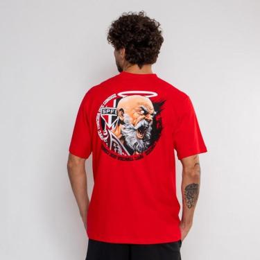 Imagem de Camiseta São Paulo Oversized Torcida Que Conduz-Masculino