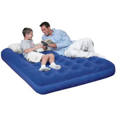 Imagem de Colchão de Casal Inflável - Bestway Flocked