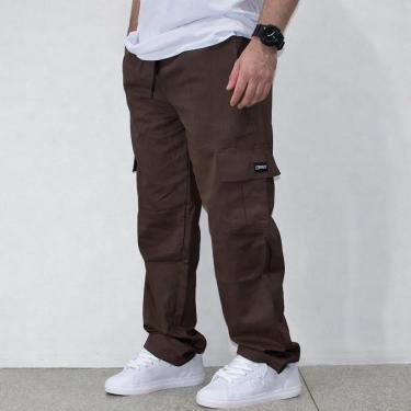 Imagem de Calça Brack Cargo Baggy Marrom-Unissex