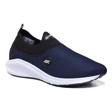 Imagem de Tênis Masculino Slip On Calce Fácil Confortável Leve Antiderrapante Academia Caminhada Corrida-Masculino