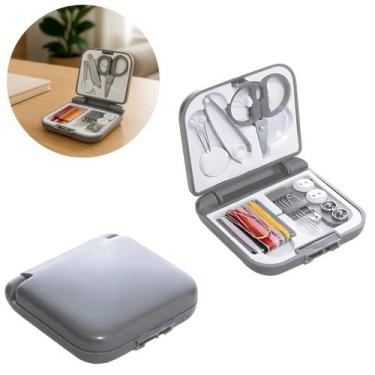 Imagem de Mini Kit Costura De Bolso Para Viagem Completo 20 Itens - Lyor