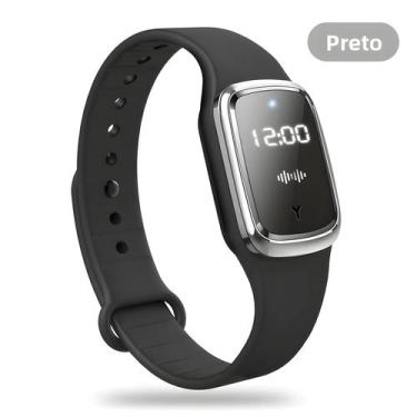 Imagem de Pulseira Repelente De Mosquitos Ajustável De Silicone Com Carregamento