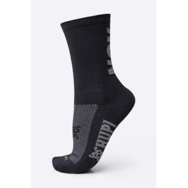 Imagem de Meia HUPI Preto RUN, Preto, UNICO