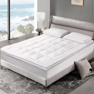 Imagem de Pillow Top King Super Volumosa 1.000 gramas de Fibra Siliconizada Harm