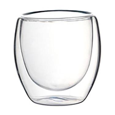 Imagem de Jogo 2 copos Coffee Time vidro dupla parede 80ml -Fracalanza, 3 meses 
