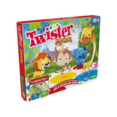 Imagem de Jogo Twister Safári dos Animais e Festa dos - Animais Junior Hasbro