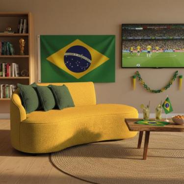 Imagem de Sofá 2 Lugares Orgânico 160cm Morgan Napoli Hidrorepelente D03 - D Ros