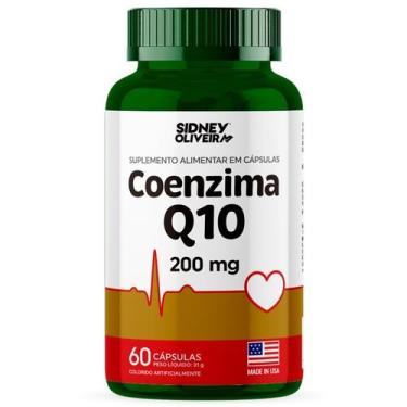 Imagem de Coenzima Q10 200Mg 60 Cápsulas Sidney Oliveira