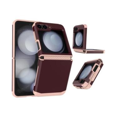 Imagem de Capa De Celular Samsung Galaxy Z Flip 7 6 5 4 3 Antichoque Transparent