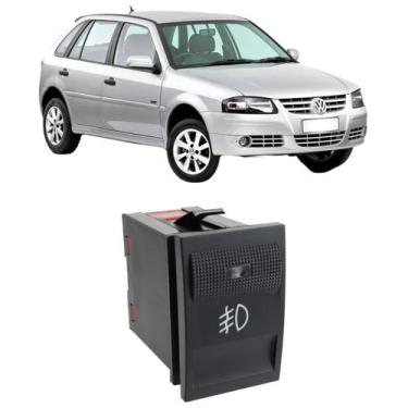 Imagem de Botao farol milha gol g4 2006 07 08 09 10 11 12 13 2014 - TIGER