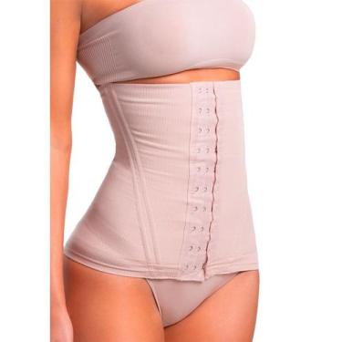 Imagem de Cinta Modeladora Trifil CE1300 Sem Costura 9 Barbatanas Microfibra T. 
