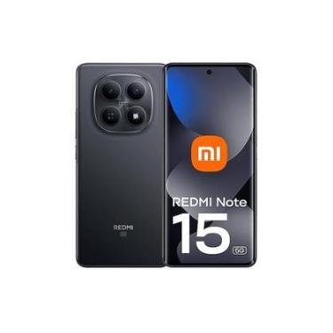 Imagem de Redmi Note 15 5G Global  8GB RAM, 256GB, Black Elegante - Xiaomi Redmi