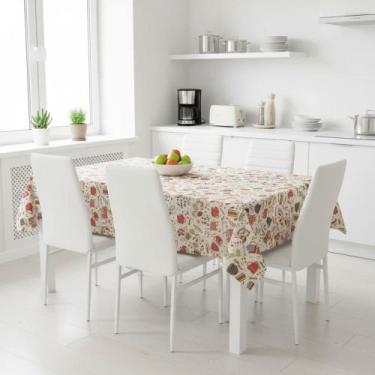 Imagem de Toalha De Mesa Termica Hora Do Cafe Rolo 1,40x30m Vinil Pvc - Plast.co