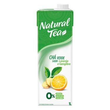 Imagem de Chá Verde Natural Tea Laranja e Gengibre 1l