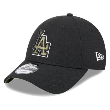 Imagem de Boné New Era 940snap Los Angeles Dodgers Masculino Preto-Masculino