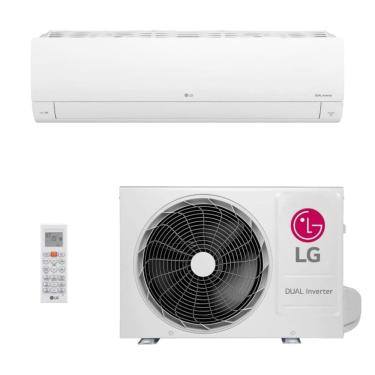 Imagem de Ar Condicionado Split Hi Wall LG Dual Voice +AI Inverter 19 000 BTUs Quente e Frio R32...